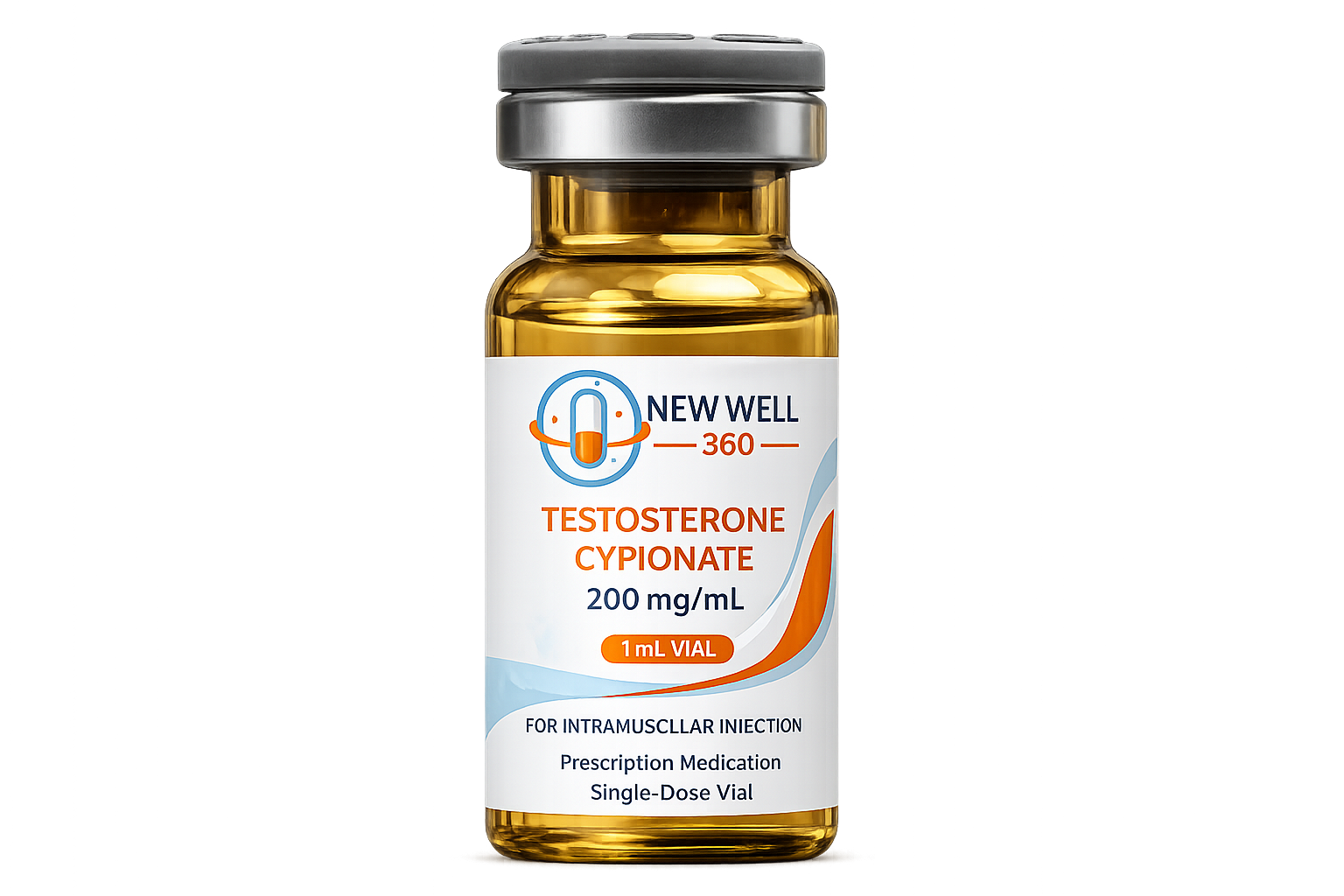 Testosterone Cypionate 1 mL Vial